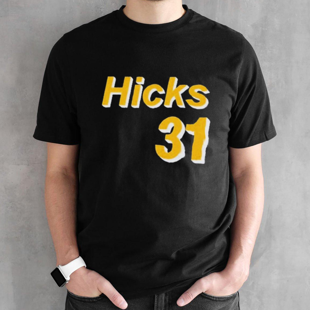 Hicks Blue & Gold 31 Shirt