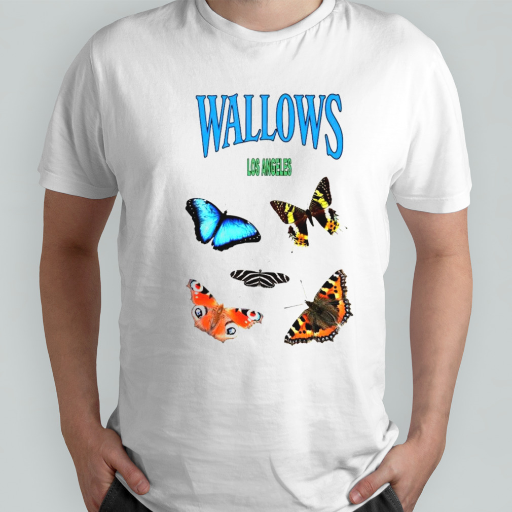 Wallows Los Angeles butterfly shirt