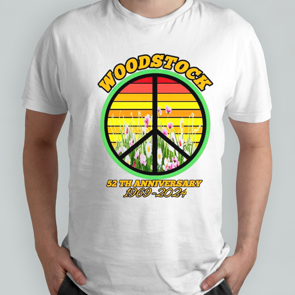 Woodstock 52th anniversary 1969 2024 vintage shirt