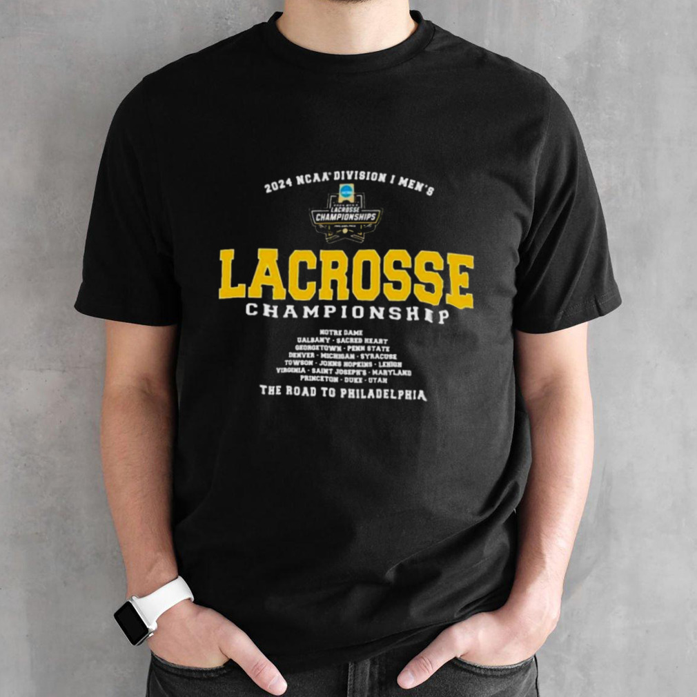 1st Rounds 2024 NCAA Division I Men’s Lacrosse Championship Shirt