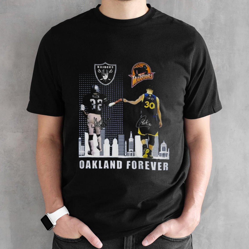 Allen And Curry Oakland Forever Signatures T-shirt