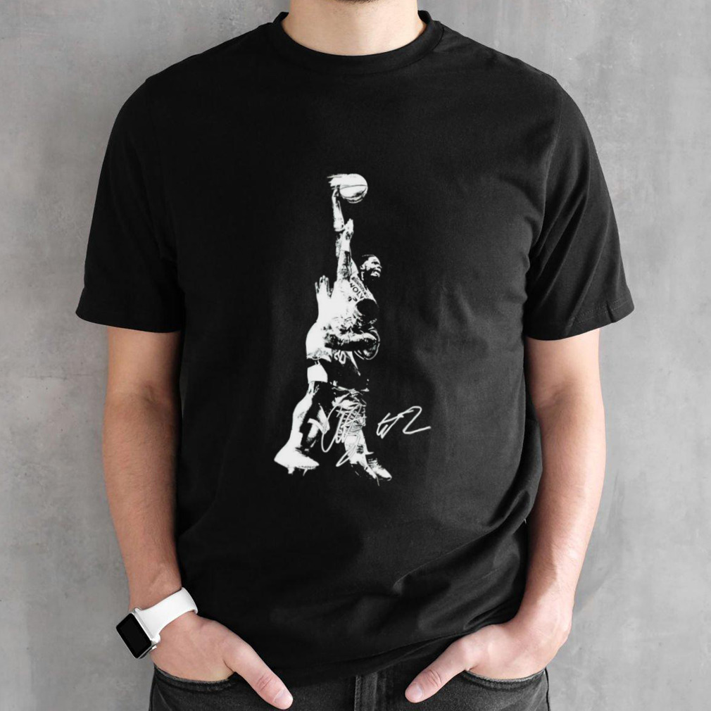 Anthony Edwards Dunk On John Collins Minnesota Basketball signature shirt