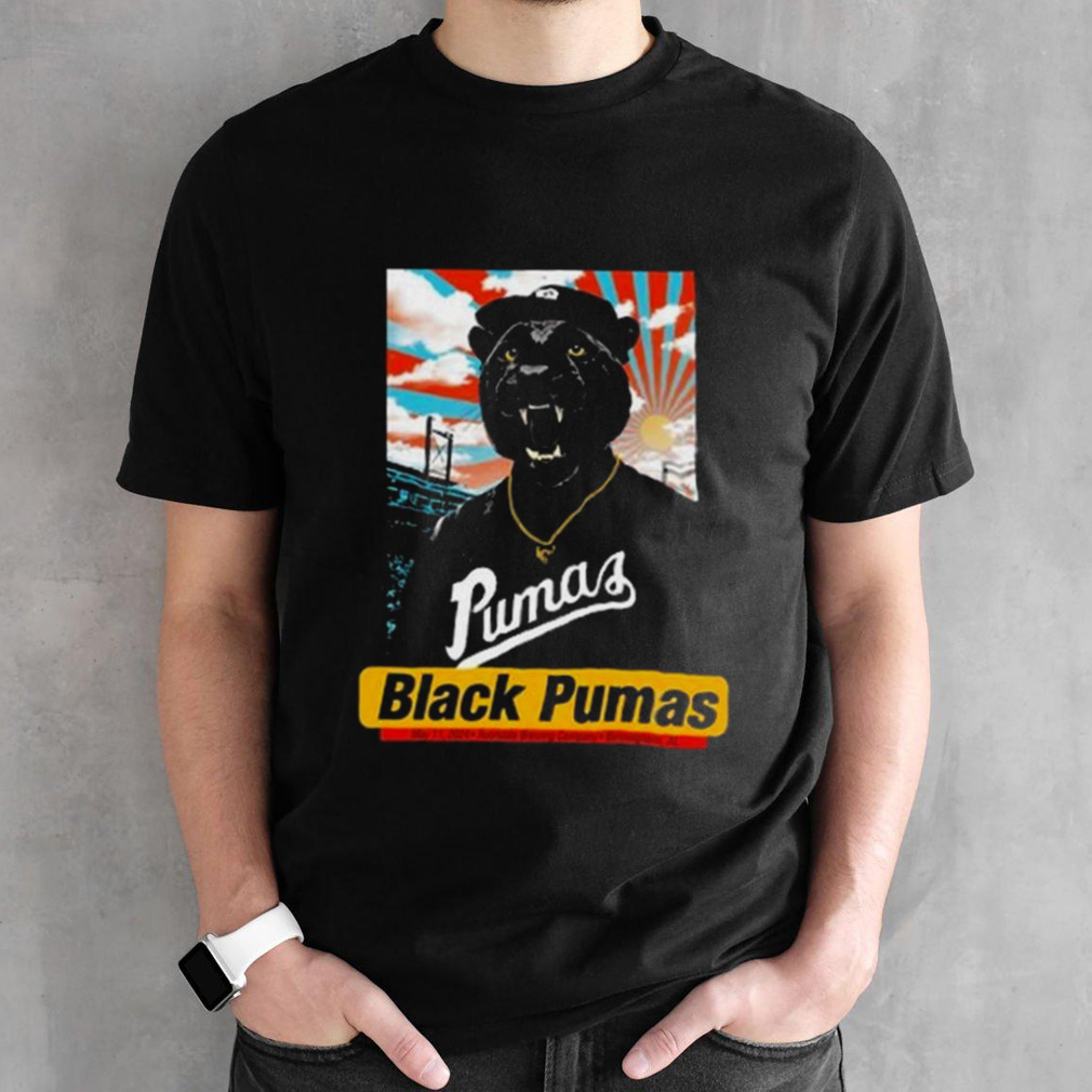 Black Pumas Tour In Birmingham Al 2024 T-shirt