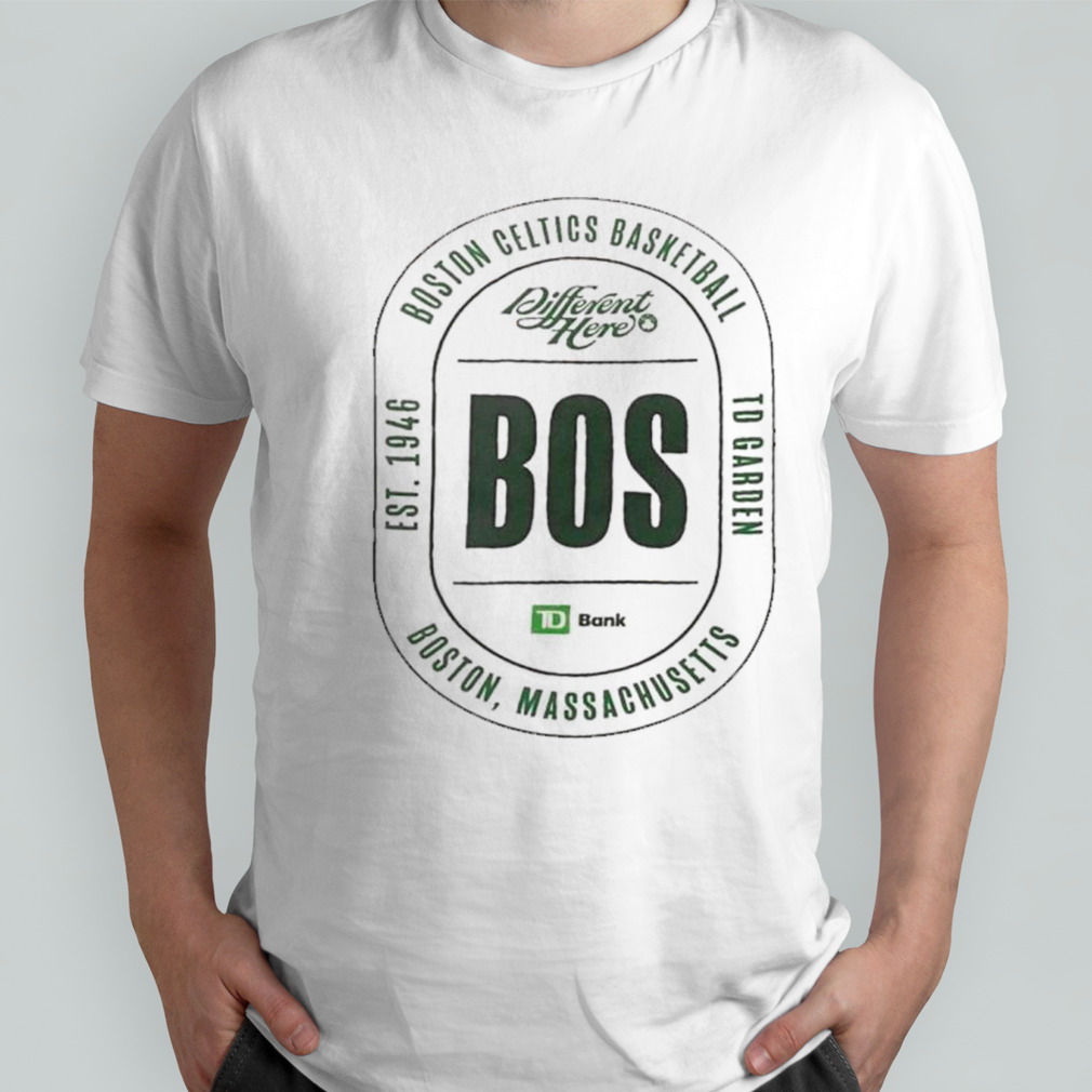 Boston celtics basketball different here boss shirt