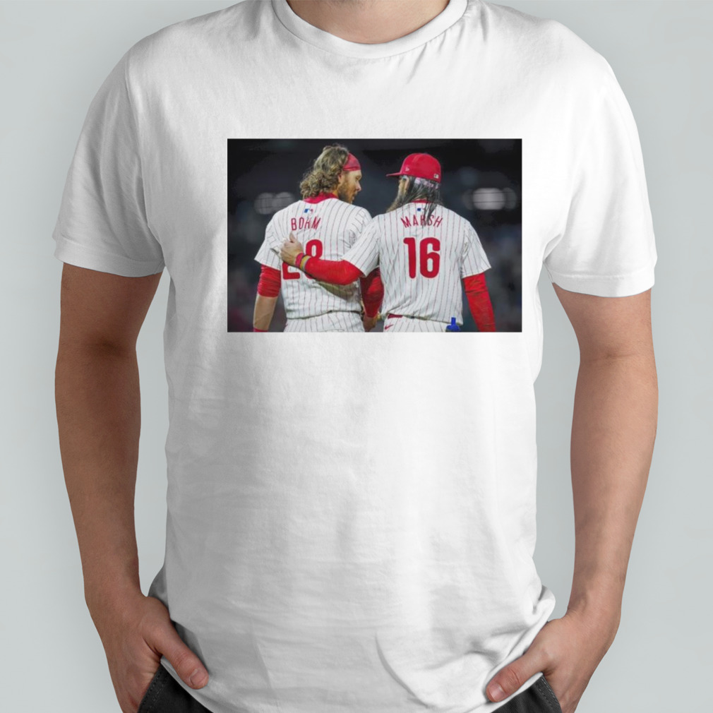 Brandon Marsh and Alec Bohm photo shirt