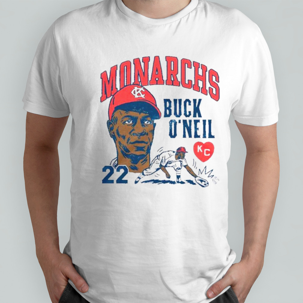 Buck O’Neil Kansas City Monarchs player legend shirt