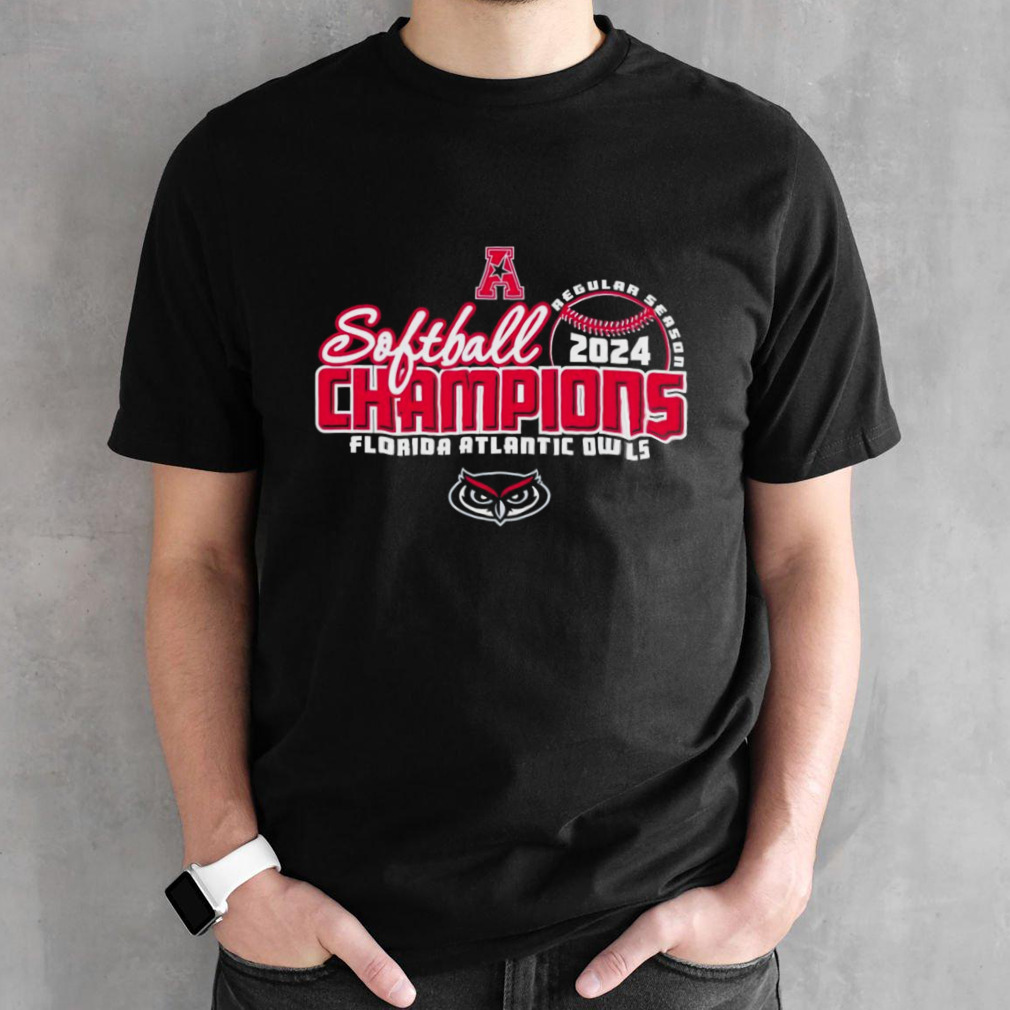 Florida Atlantic Owls Softball 2024 AAC Regular Season Champions shirt