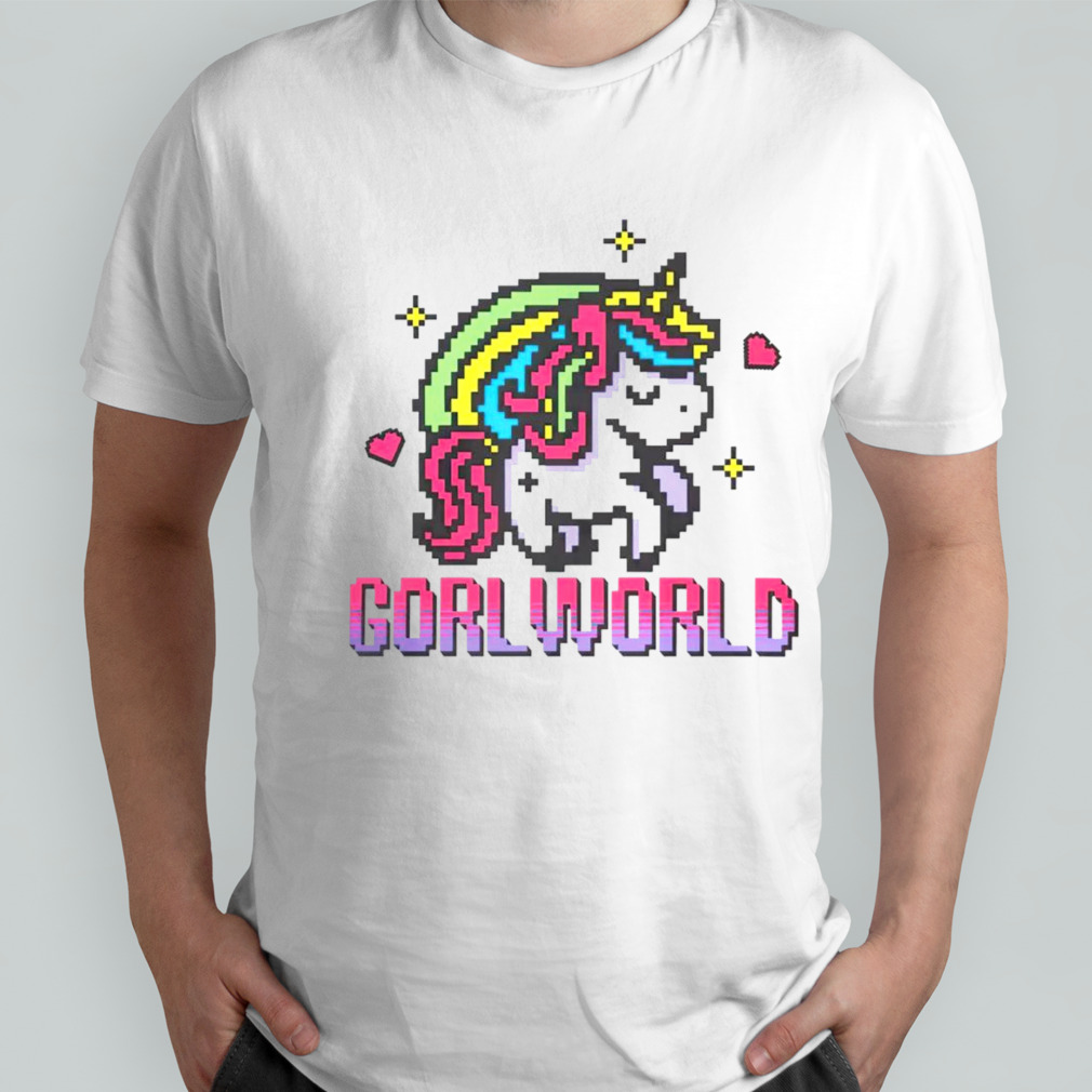 Gorl world Unicorn shirt