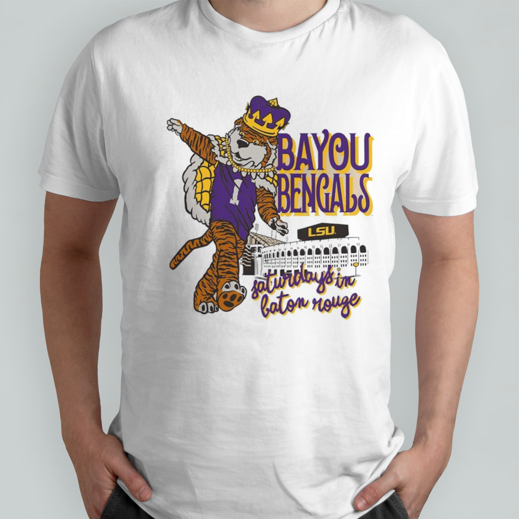 LSU Tigers Bayou Bengals saturday in baton rouge shirt