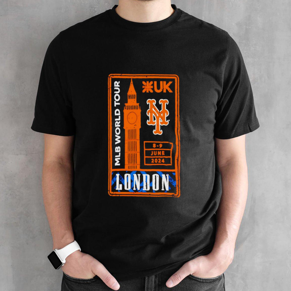 New York Mets 2024 MLB World Tour UK London Series shirt