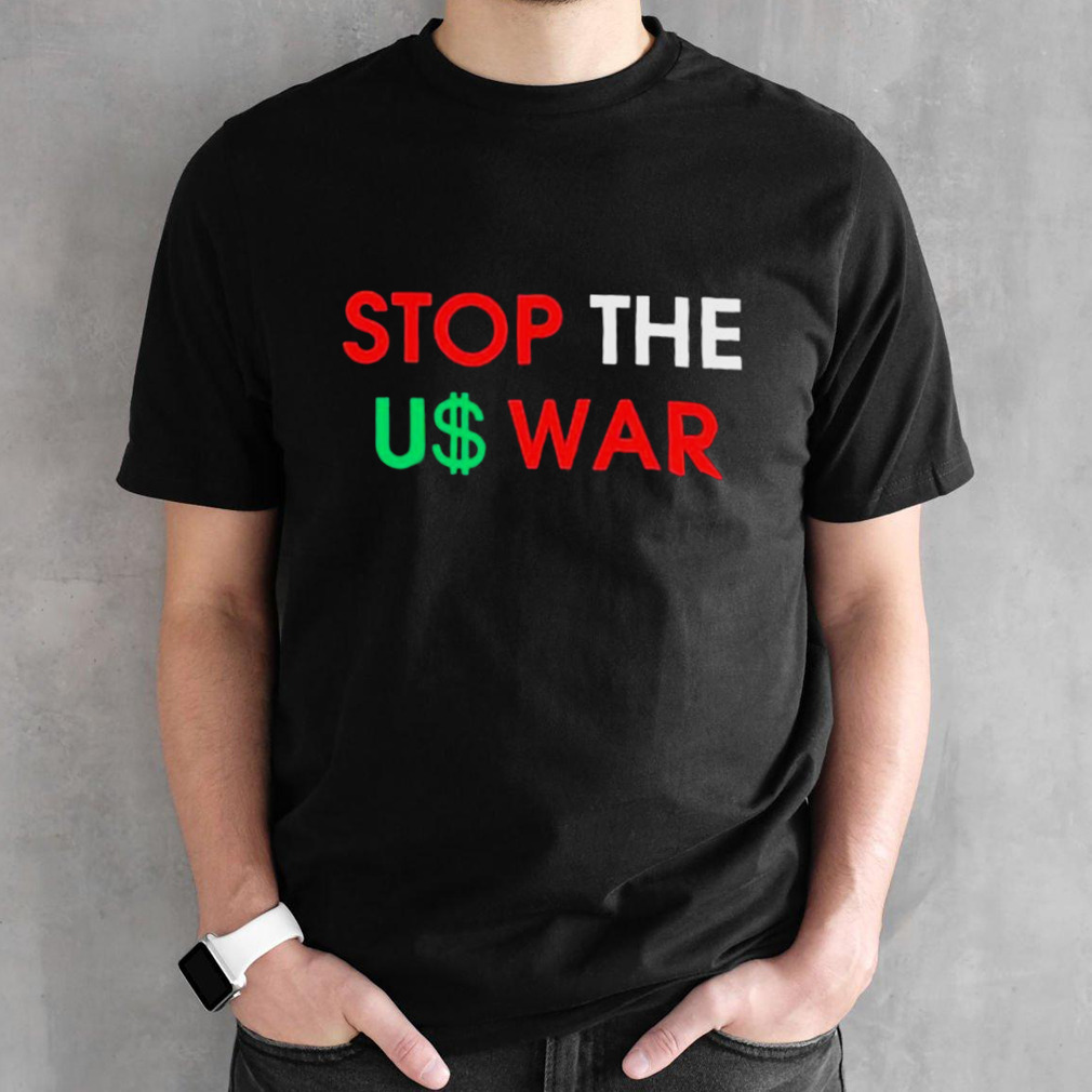 Palestine Stop the us war shirt