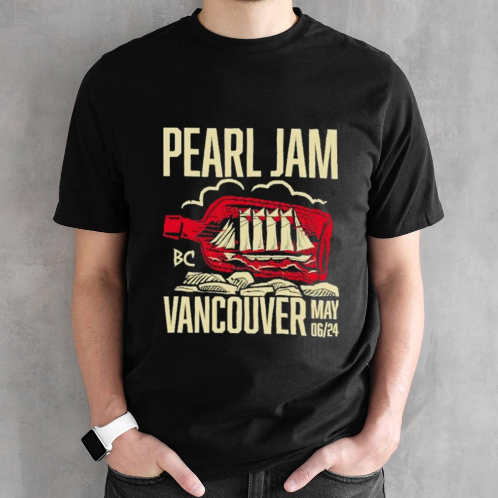 Pearl Jam Vancouver May 6 2024 Rogers Arena Event Shirt