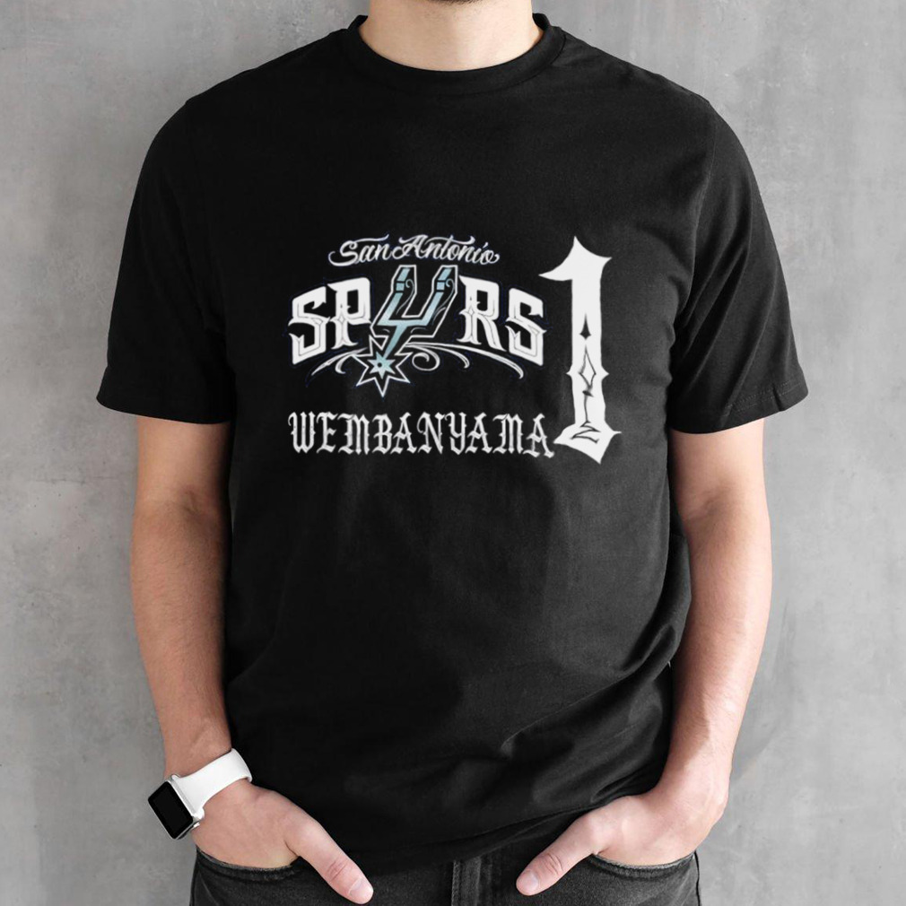 San Antonio Spurs Mister Cartoon x 2024 Rookie of the year victor Wembanyama shirt