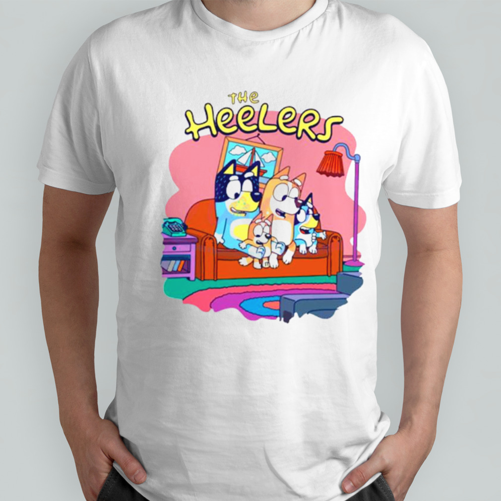 The Heelers Bluey Family shirt