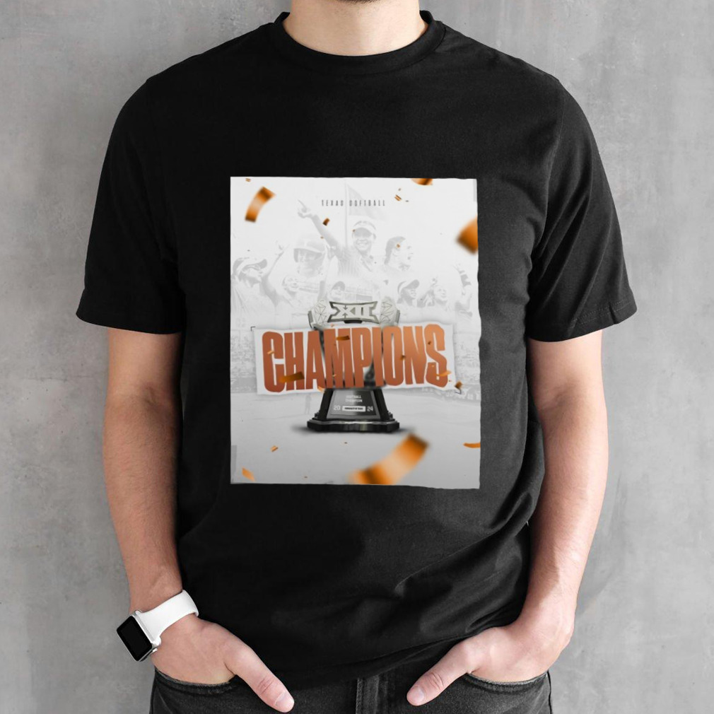 University Of Texas Softball 2024 Big 12 Champions Vintage shirt