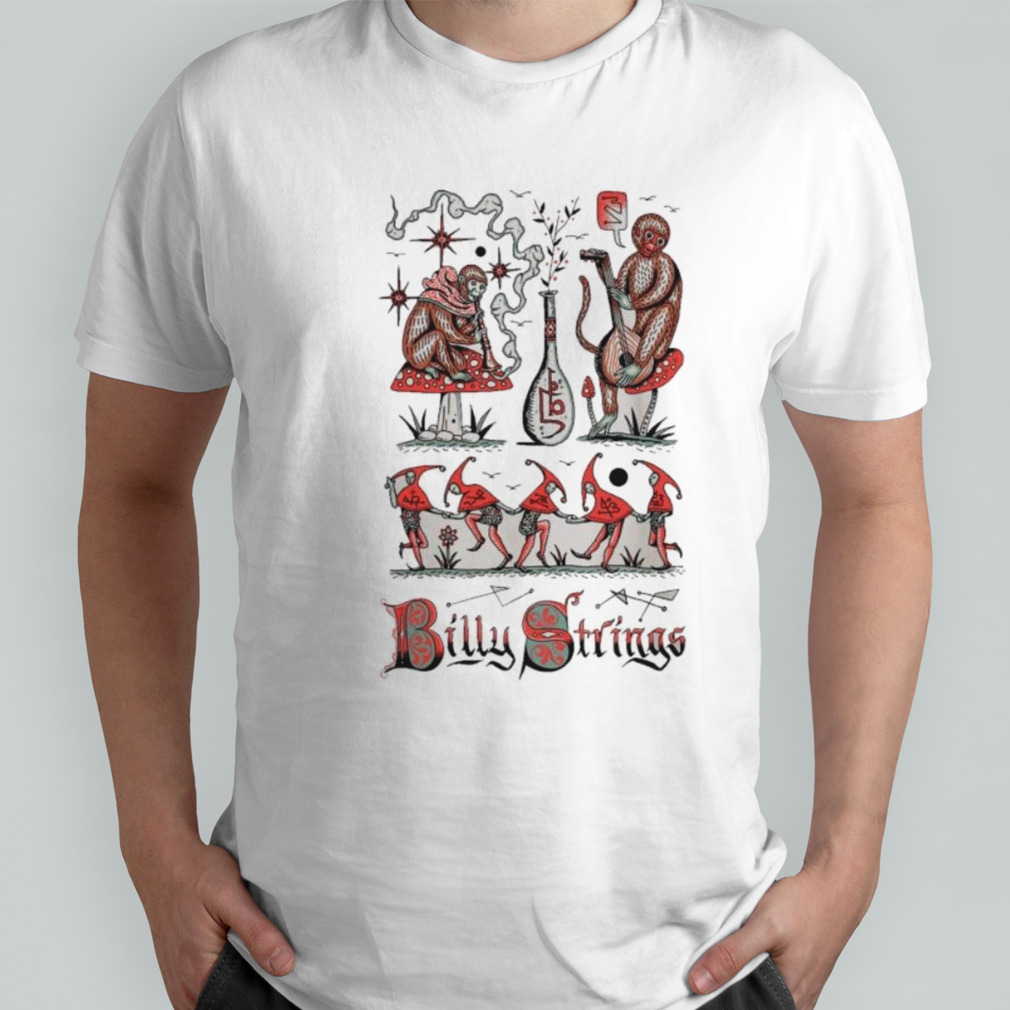 Billy Strings Dancing Jesters Black Shirt