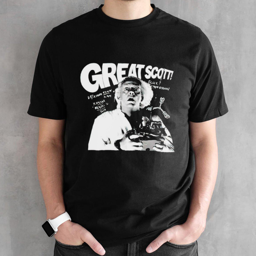 Christopher Lloyd Great Scott shirt