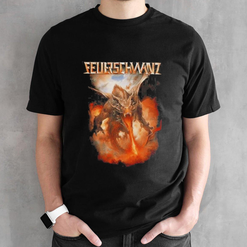 Feuerschwanz Drache Shirt