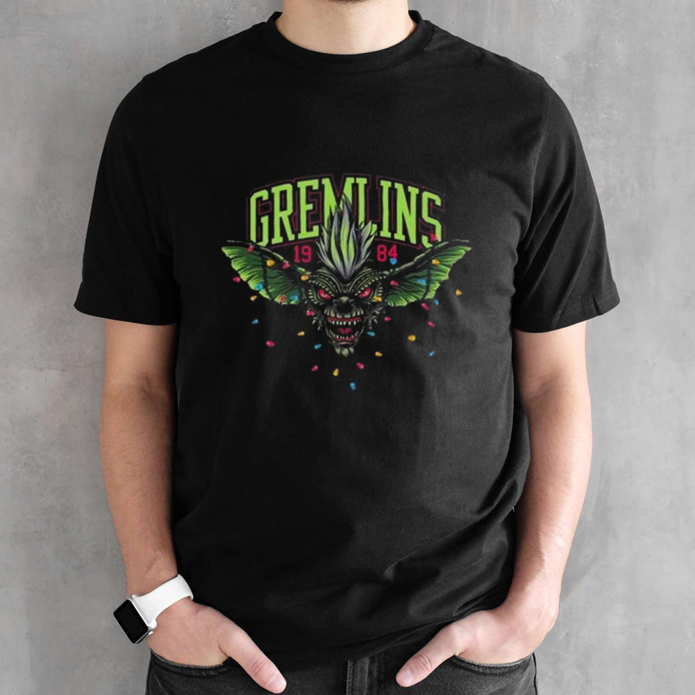 Gremlins Stripe 1984 Xmas Lights Shirt