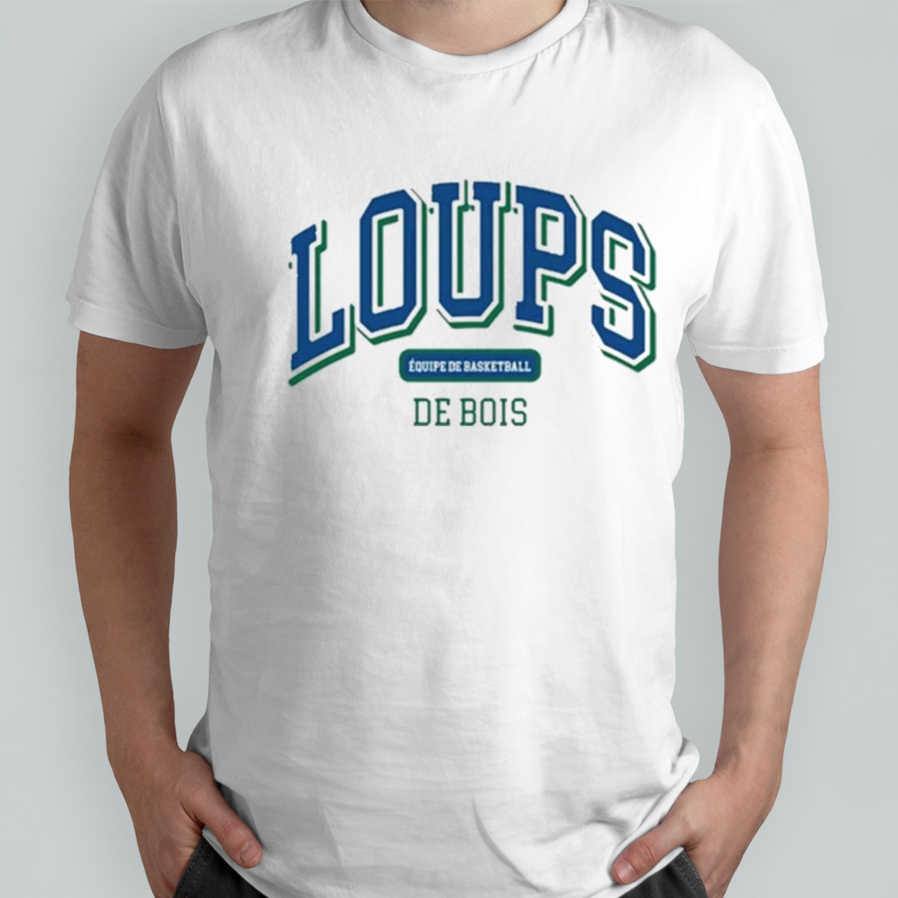 Jakes Graphs Loups De Bois shirt