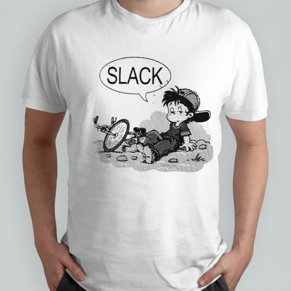 Slack biker kid shirt