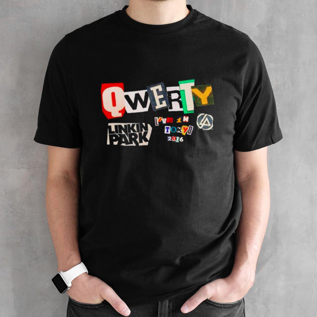 Linkin Park Qwerty ransom note shirt