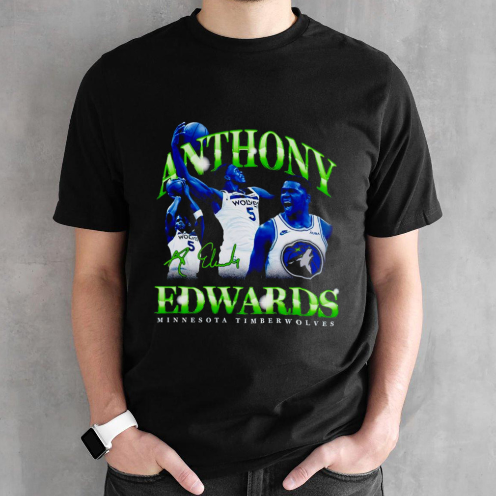 Anthony Edwards Minnesota Timberwolves retro ’90s shirt