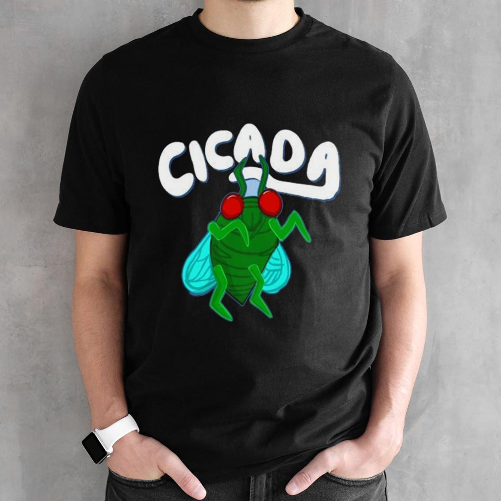 Cicada Cartoon Bug Shirt