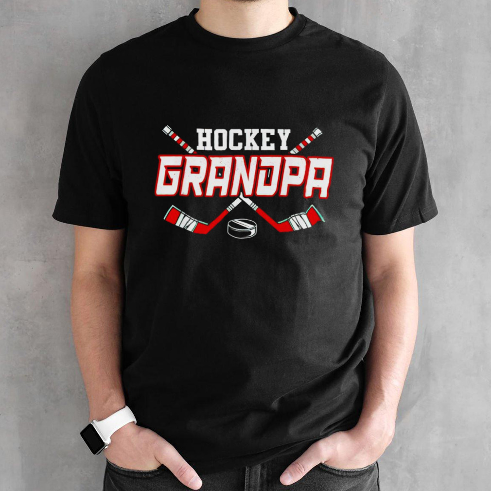 Hockey grandpa shirt