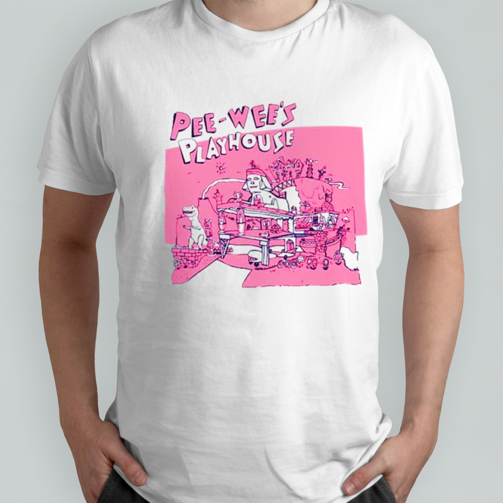 Pee-wee’s playhouse pink shirt