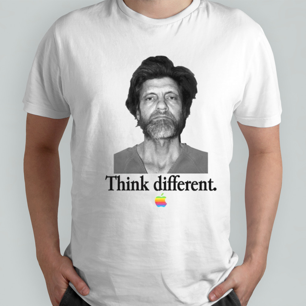 Ted Kaczynski think different apple shirt