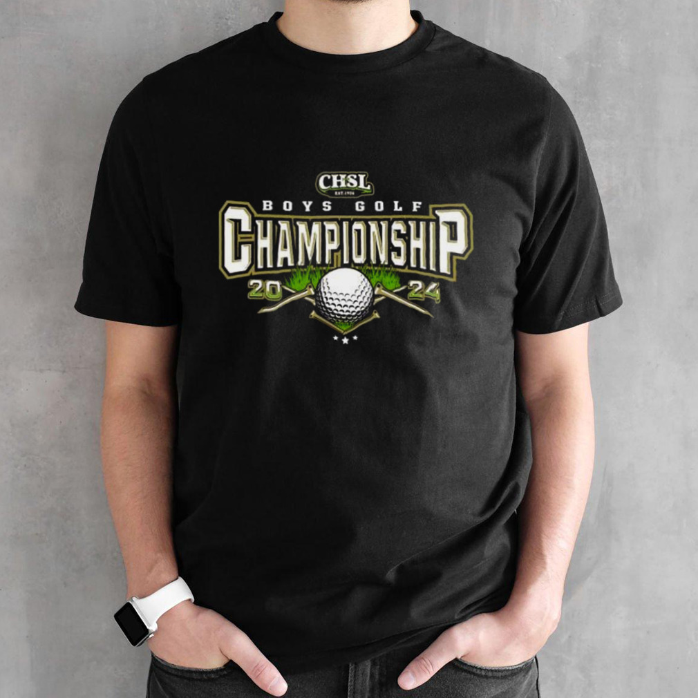 2024 CHSL Boys Golf Championship Shirt