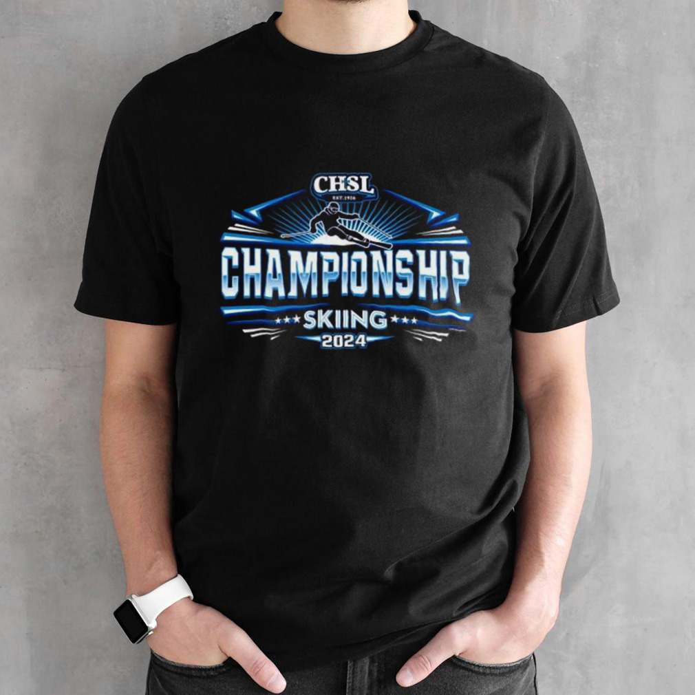 2024 CHSL Skiing Championship Shirt