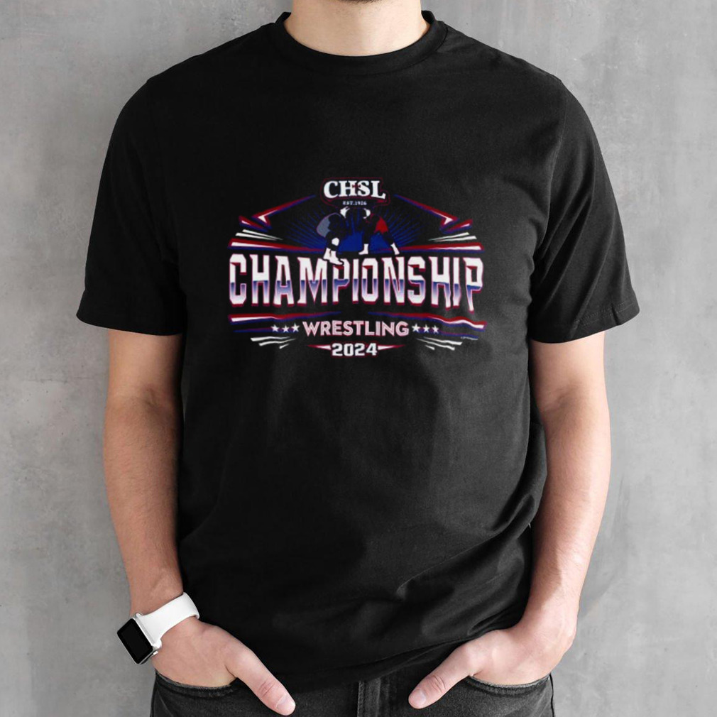 2024 CHSL Wrestling Championship Shirt