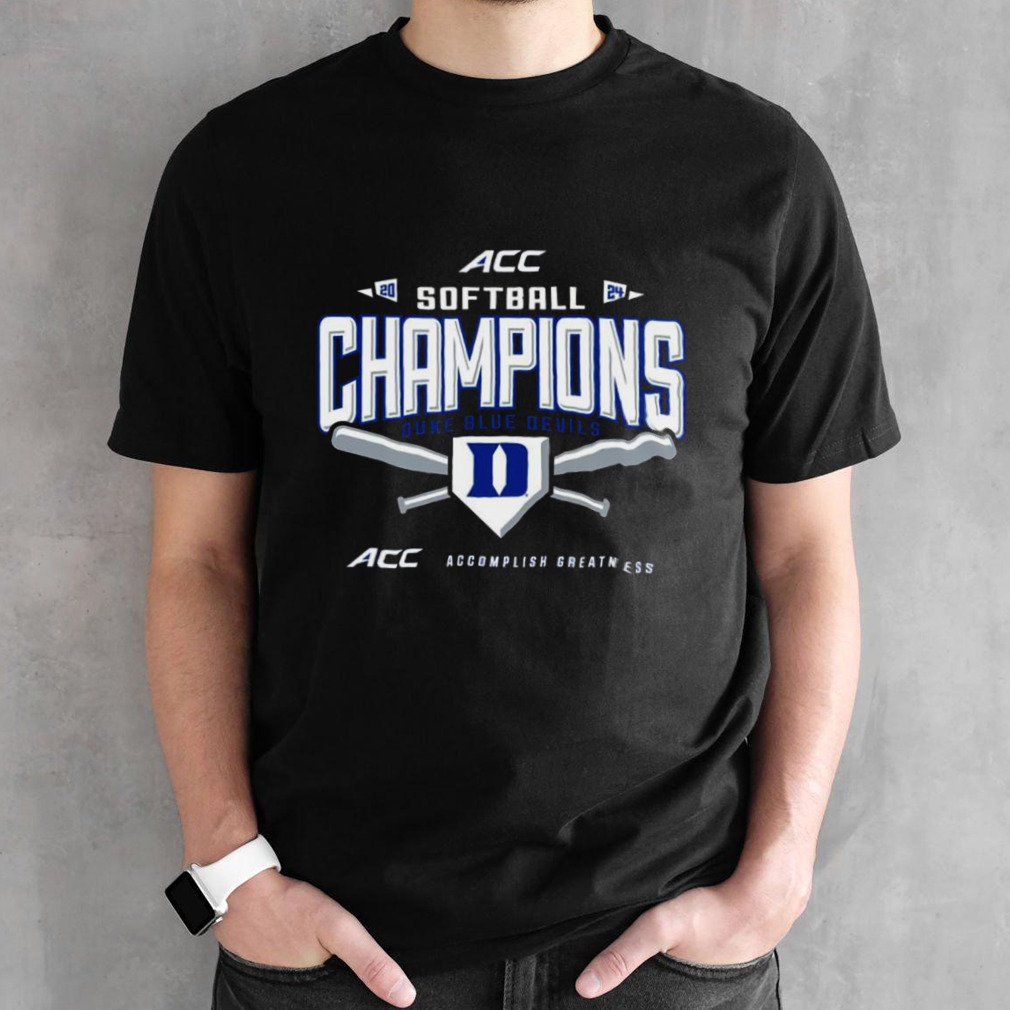 Duke Blue Devils 2024 ACC Softball Conference Tournament Champions Locker Room shirt