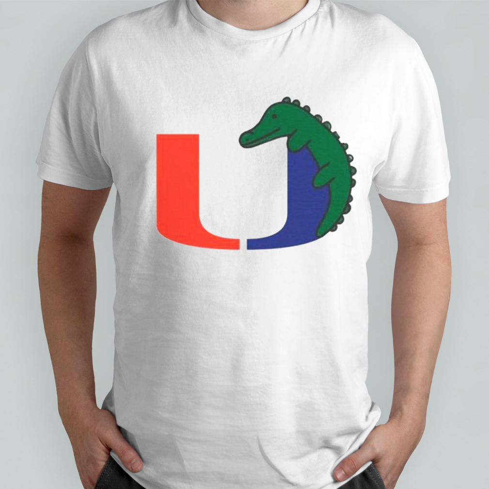 Florida Gators F Miami Hurricanes shirt