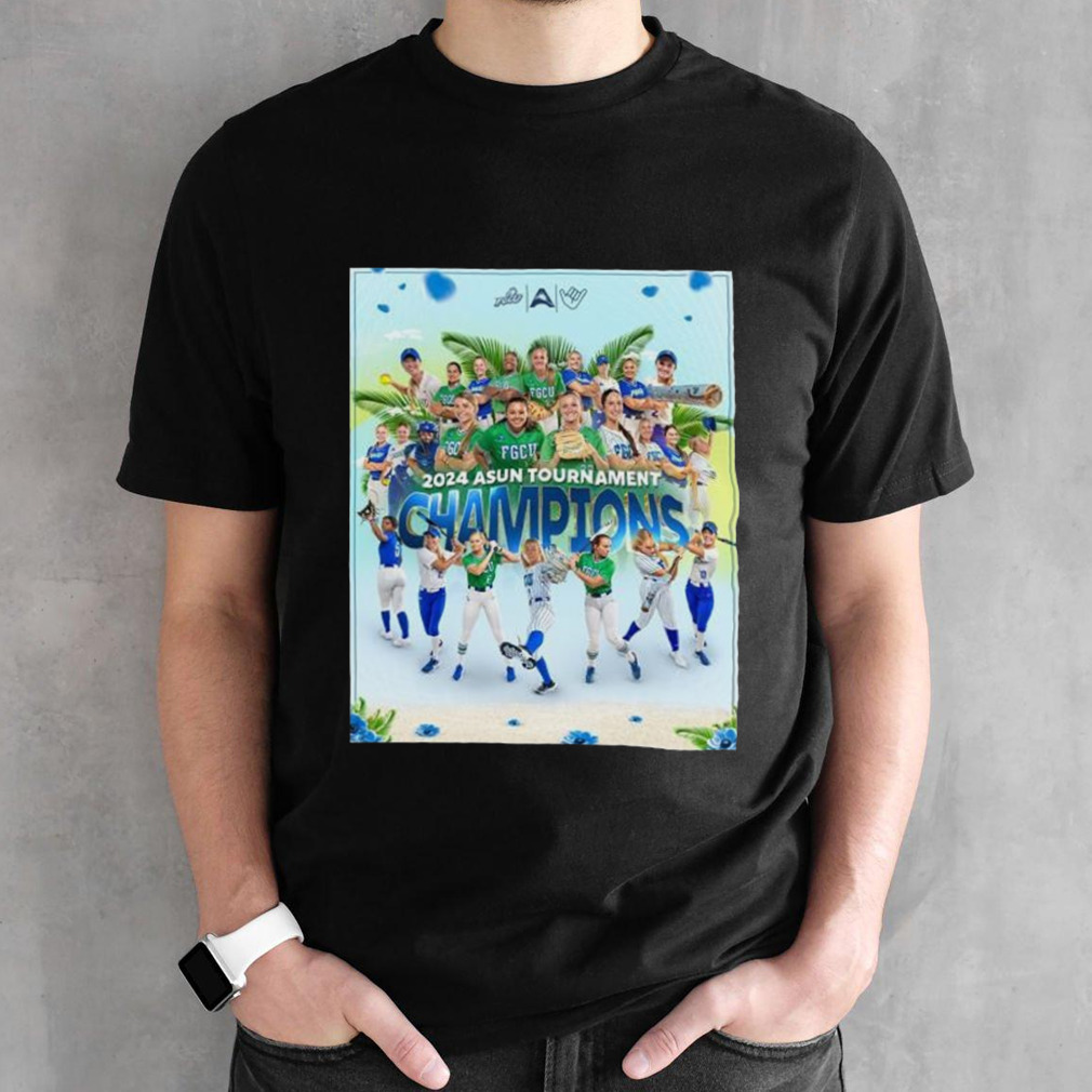 Florida Gulf Coast Eagles 2024 ASUN Softball Tournament Champions shirt