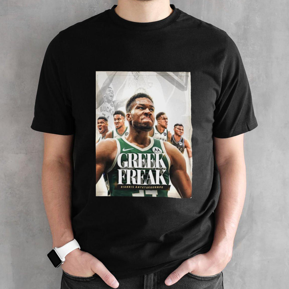 Giving Him His Flowers This Is A Giannis Antetokounmpo Appreciation Post Greek Freak T-Shirt