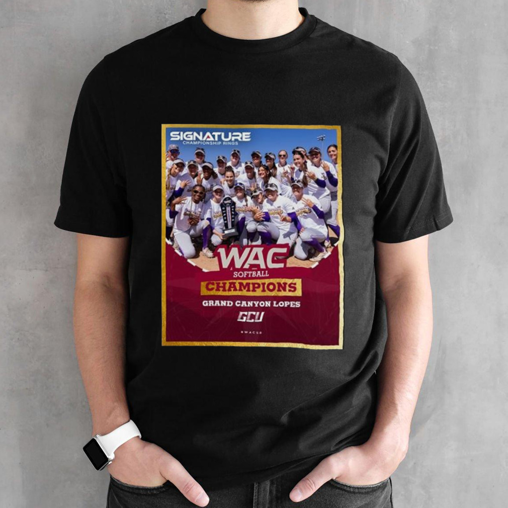 Grand Canyon Softball 2024 WAC Tournament Champions Shirt