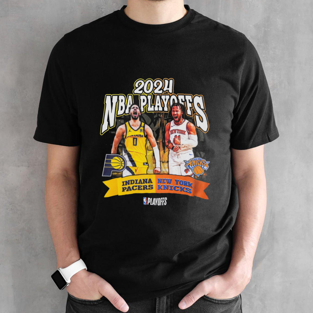 Indiana Pacers vs New York Knicks 2024 NBA Playoffs Round 2 Player Matchup shirt