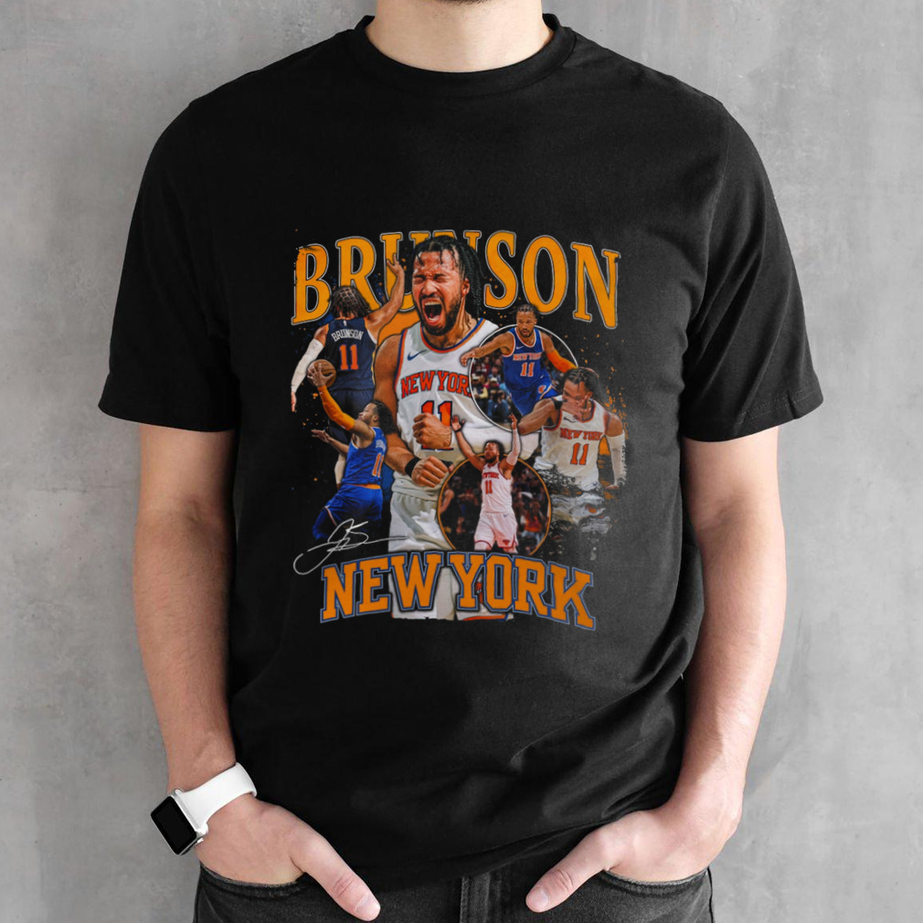 Jalen Brunson New York Knicks 2024 NBA Player Crossroads signature shirt