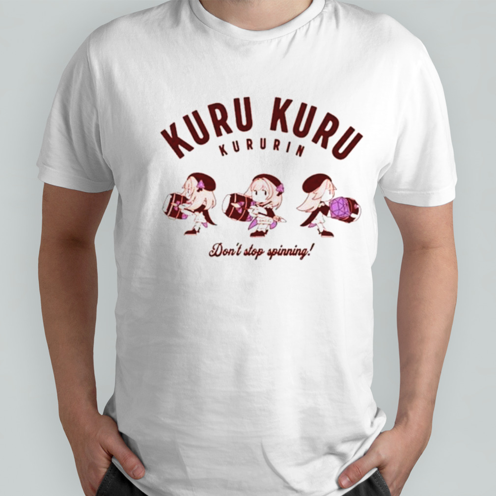 Kuru Kuru Kururin don’t stop spinning shirt