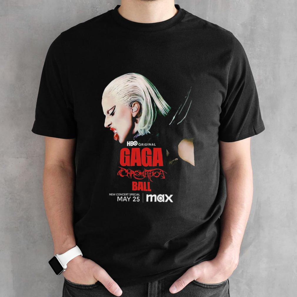 Lady Gaga Chromatica Ball May 25 2024 HBO Original T-Shirt