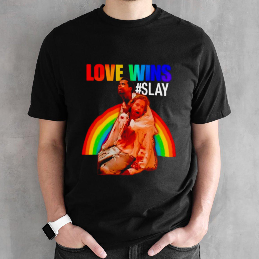 Love wins slay rainbow shirt