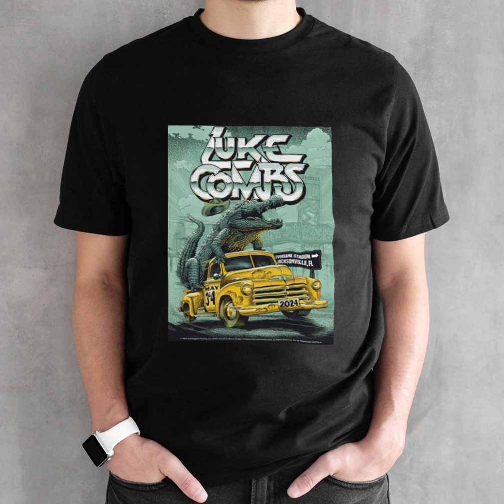 Luke Combs Jacksonville May 3 2024 At FL Everbank Stadium T-Shirt