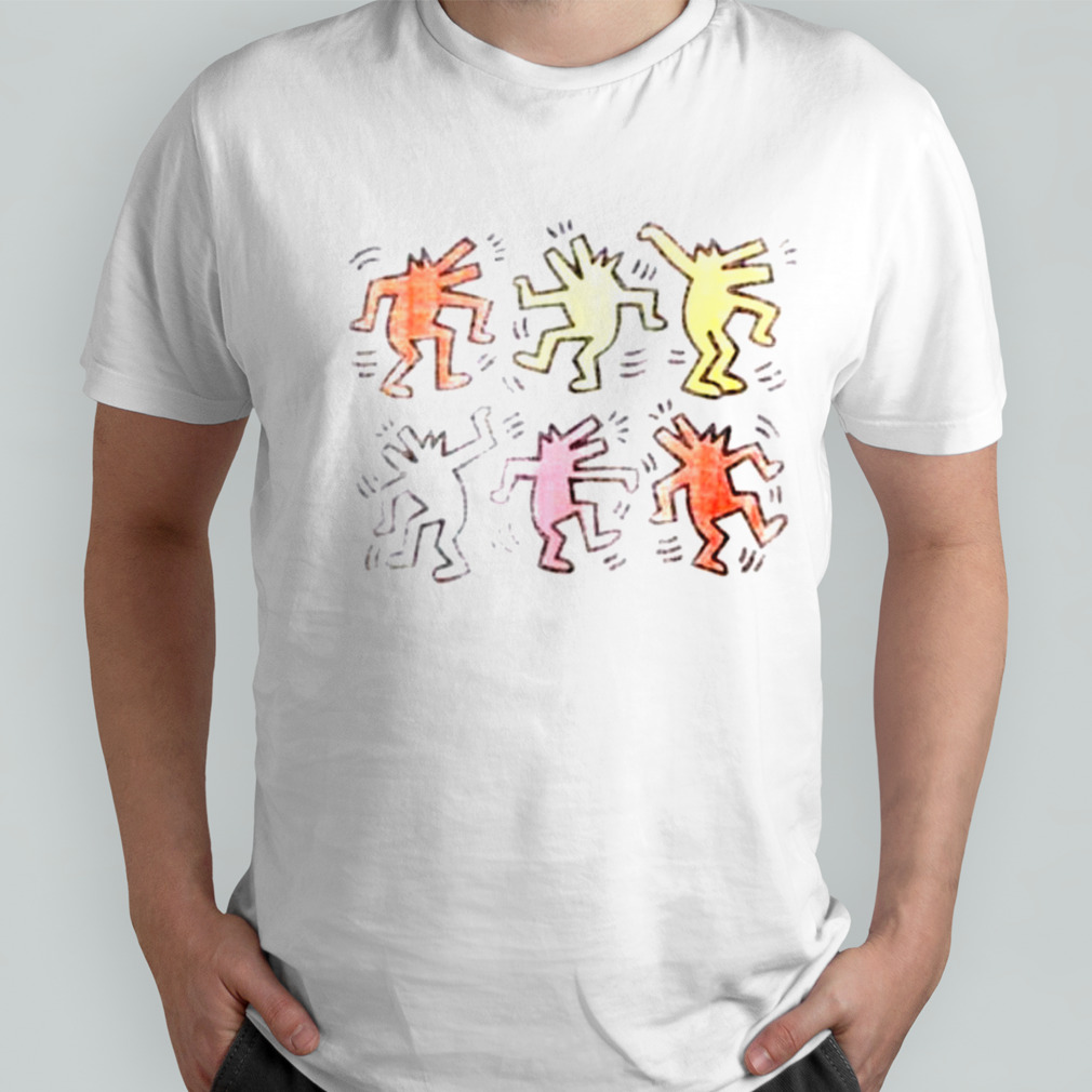 Pride keith haring logo shirt