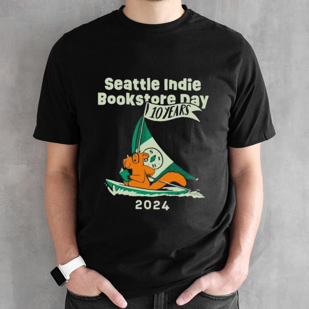 Seattle Indie Bookstore Day 2024 T-shirt