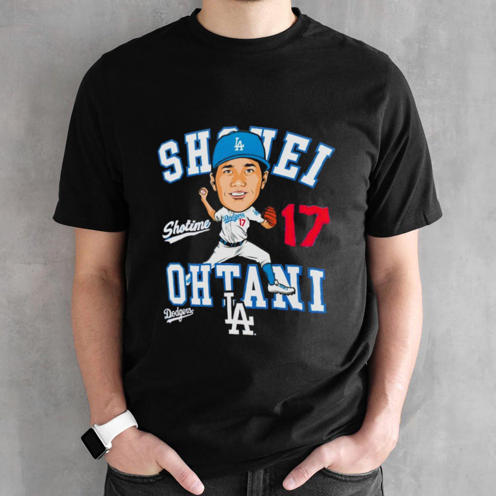 Shohei Ohtani Los Angeles Dodgers caricature shirt