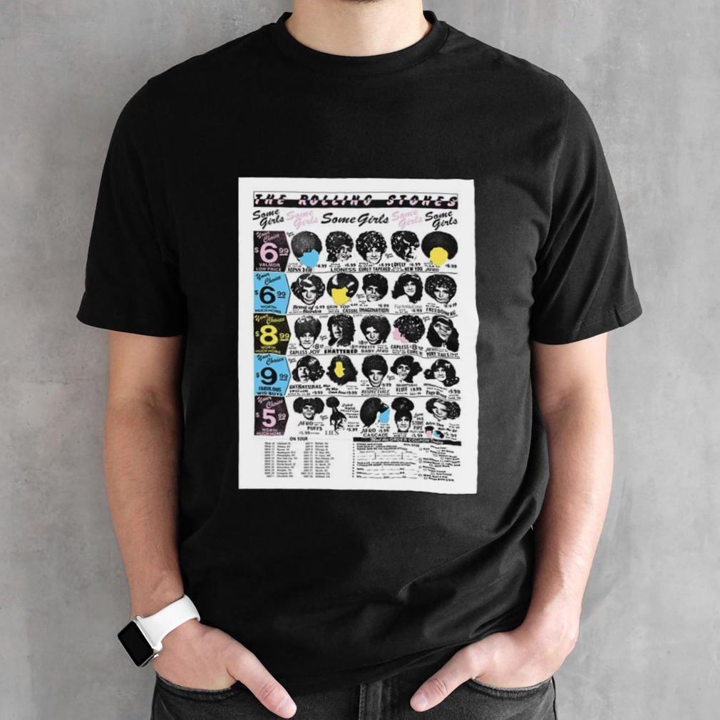 The Rolling Stones Some Girls 45th Anniversary Main Edition T-Shirt