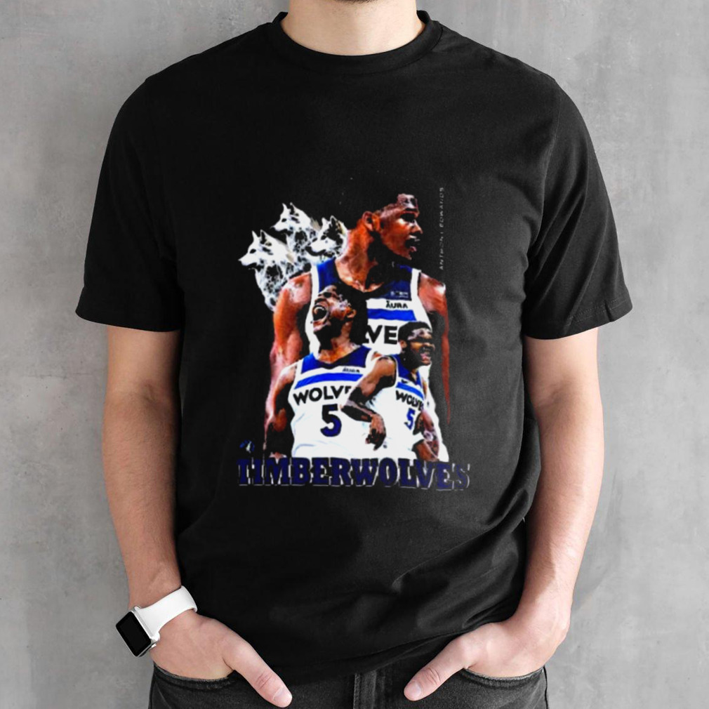 Vintage 2024 Anthony Edwards Minnesota Timberwolves Shirt